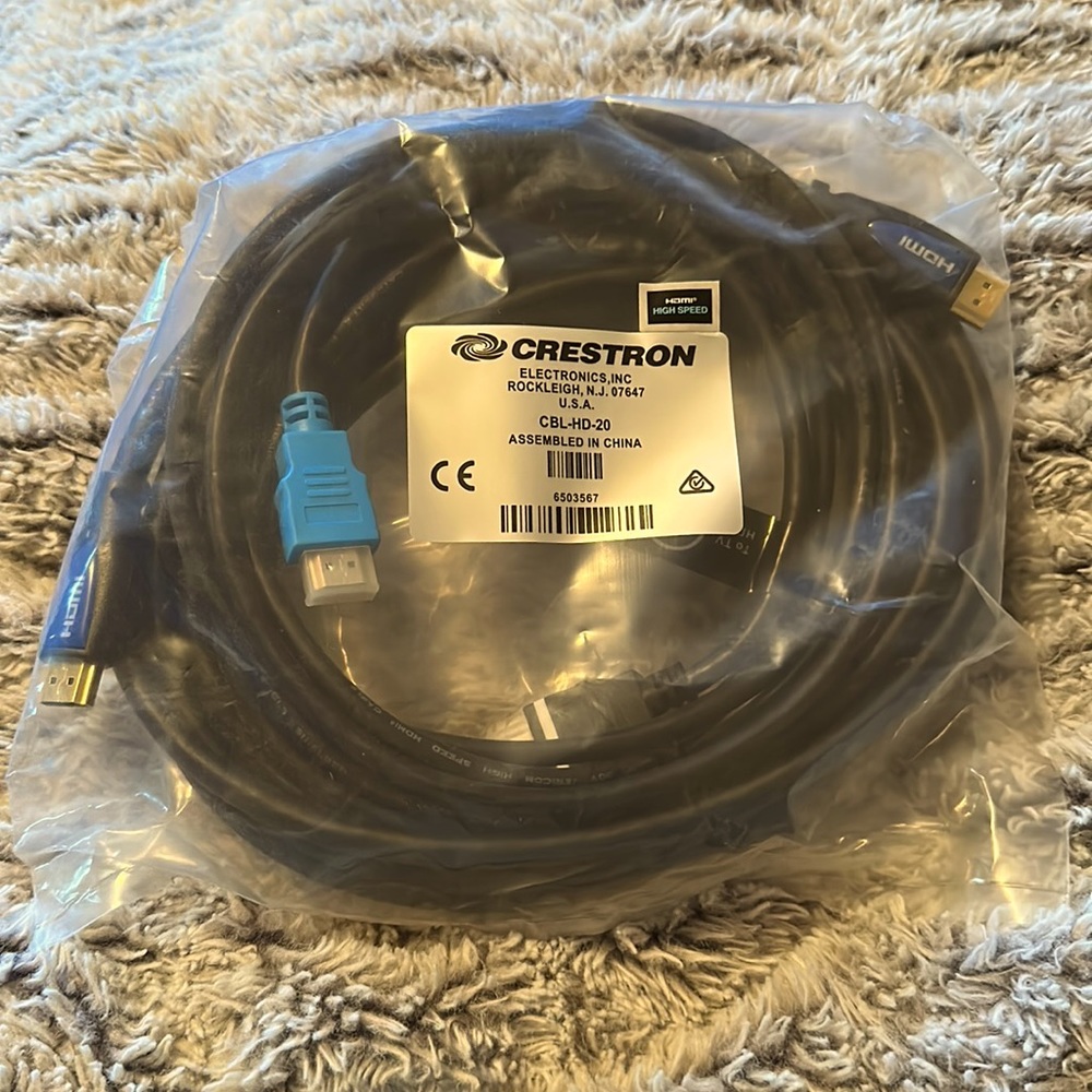 Creston HDMI cable new
